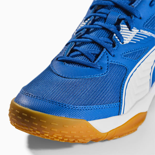 Solarflash II Unisex Indoor Sports Shoes, Puma Royal-Puma White-Gum, extralarge-IND