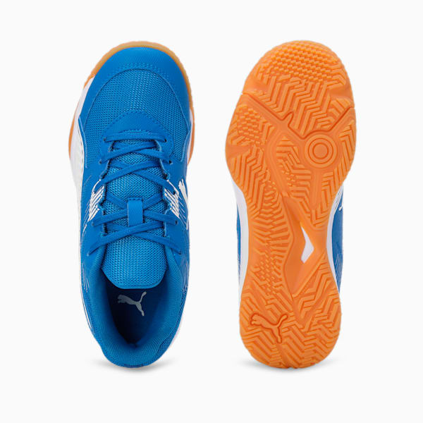 Solarflash II Youth Indoor Sports Shoes, Puma Royal-Puma White-Gum, extralarge-IND