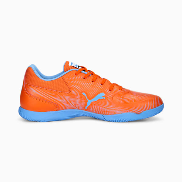 TRUCO IIl Unisex Indoor Sports Shoes, Cayenne Pepper-Dusky Blue, extralarge-IND