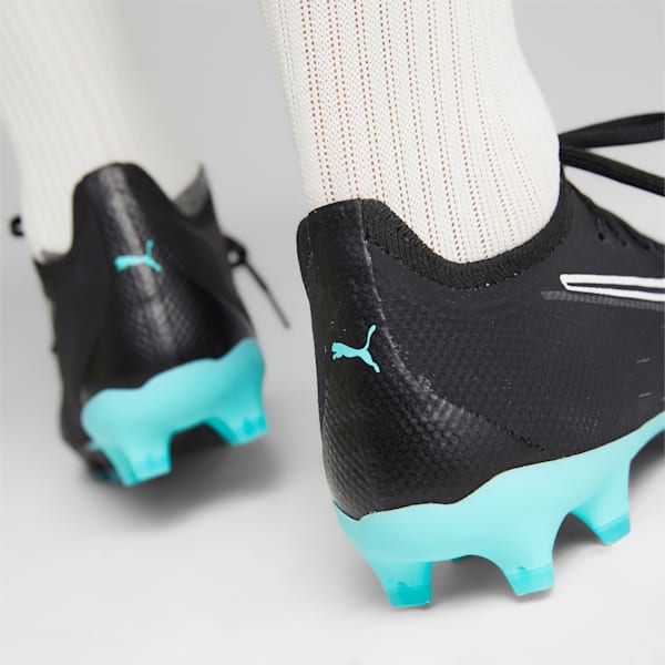 Ultra Match FG/AG Football Boots Men, Puma Black-Puma White-Elektro Aqua, extralarge-GBR