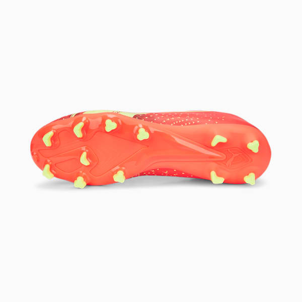 ULTRA PLAY FG/AG Football Boots Men, Fiery Coral-Fizzy Light-Puma Black, extralarge-IND