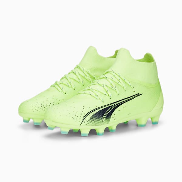 ULTRA PRO FG/AG Football Boots Youth, Fizzy Light-Parisian Night-Blue Glimmer, extralarge-GBR