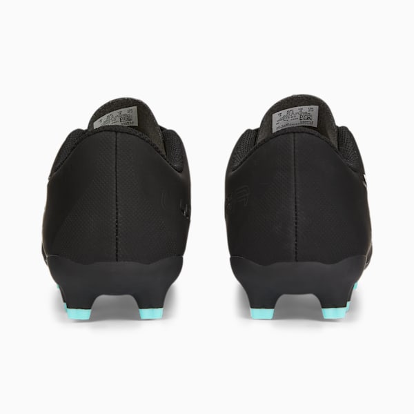 Ultra Play FG/AG Youth Football Boots, Puma Black-Puma White-Elektro Aqua, extralarge-IND