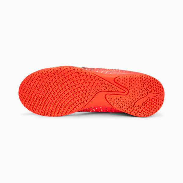 Ultra Play Youth Indoor Sports Shoes, Fiery Coral-Fizzy Light-Puma Black, extralarge-IND