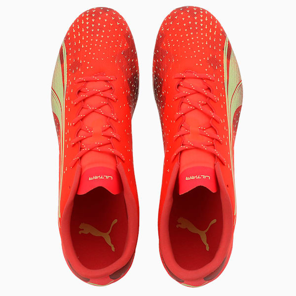 メンズ ウルトラ プロ HG/AG サッカー スパイク, Fiery Coral-Fizzy Light-Puma Black
