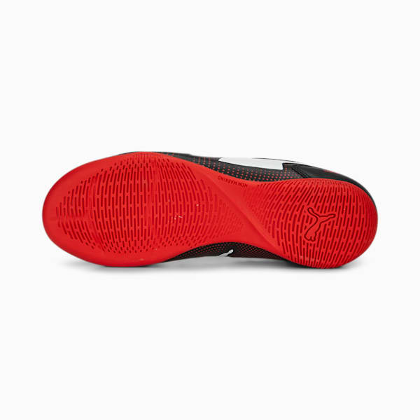 TRUCO III Youth Indoor Sports Shoes, PUMA Black-PUMA Red, extralarge-IND