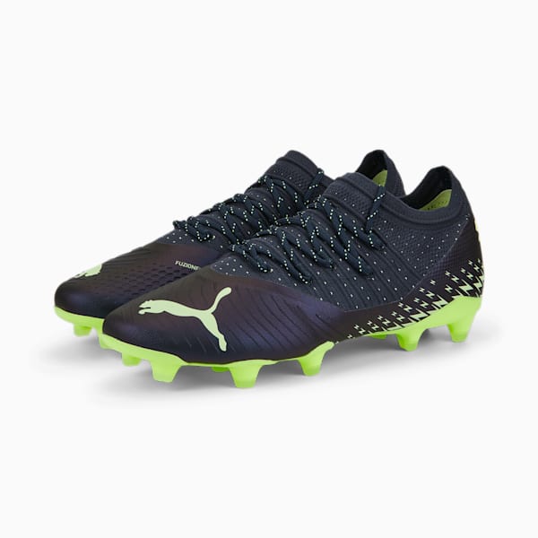 FUTURE 2.4 FG/AG Football Boots Men, Parisian Night-Fizzy Light-Pistachio, extralarge-IND