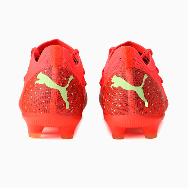 メンズ フューチャー 2.4 HG/AG サッカー スパイク, Fiery Coral-Fizzy Light-Puma Black-Salmon