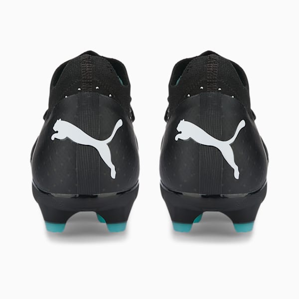 FUTURE 3.4 FG/AG Football Boots Men, Puma Black-Quarry-Elektro Aqua-Puma White, extralarge-IND