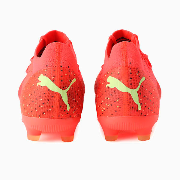 メンズ フューチャー 3.4 HG/AG サッカー スパイク, Fiery Coral-Fizzy Light-Puma Black-Salmon