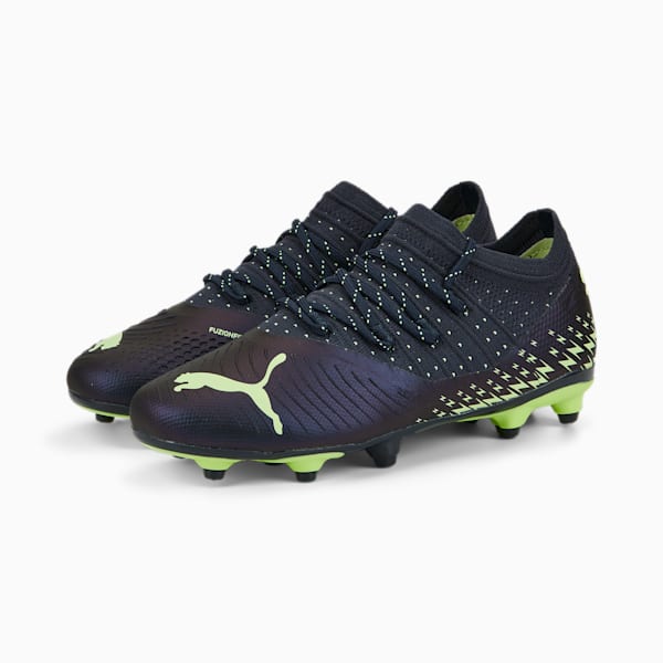 FUTURE 2.4 FG/AG Soccer Cleats Big Kids, Parisian Night-Fizzy Light-Pistachio, extralarge