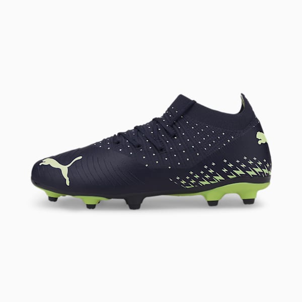 FUTURE 3.4 FG/AG Football Boots Youth, Parisian Night-Fizzy Light-Pistachio