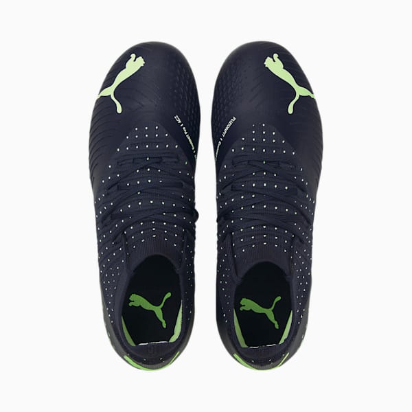Botines de fútbol FUTURE 3.4 FG/AG para niños grandes, Parisian Night-Fizzy Light-Pistachio
