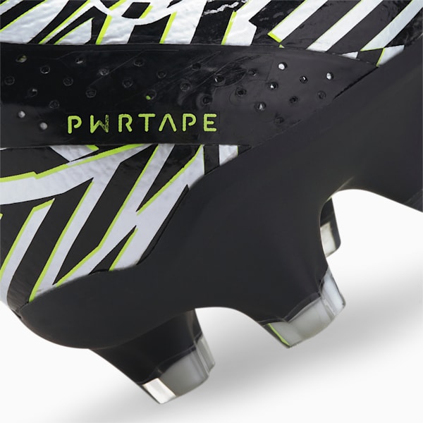 Botines de fútbol ULTRA Ultimate Dazzle FG/AG, Puma Black-Puma White-Fizzy Light