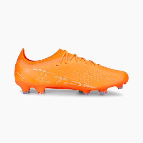 ULTRA ULTIMATE Football Boots, Ultra Orange-PUMA White-Blue Glimmer, extralarge-IND