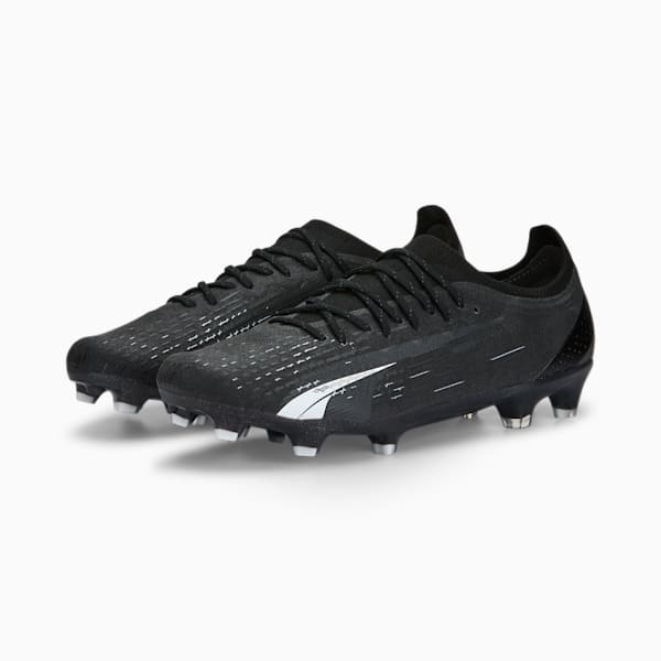 ULTRA ULTIMATE Football Boots, PUMA Black-PUMA White, extralarge-IND