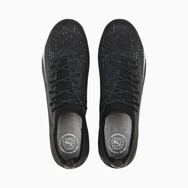 ULTRA ULTIMATE Football Boots, PUMA Black-PUMA White, extralarge-IND