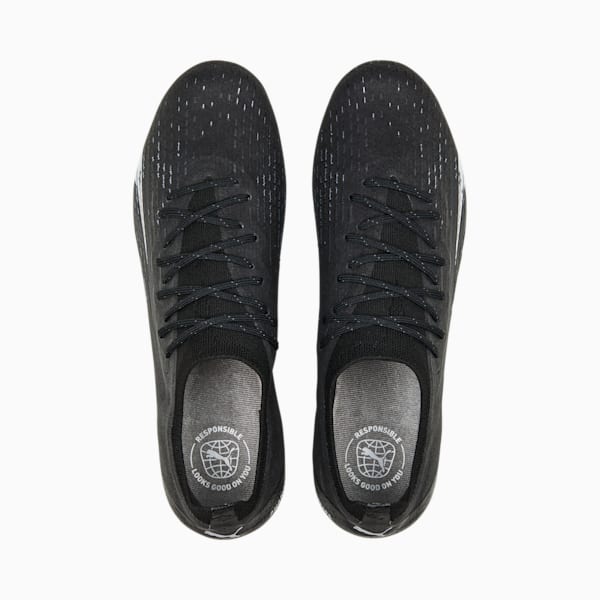 ULTRA ULTIMATE FG/AG Soccer Cleats, PUMA Black-PUMA White