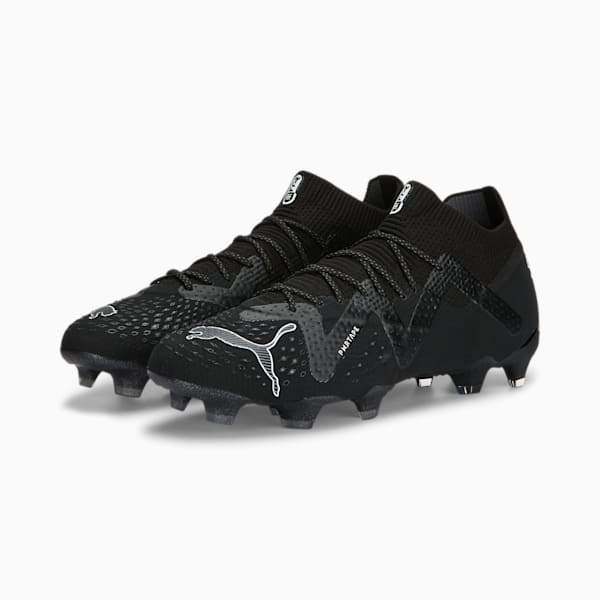 FUTURE ULTIMATE FG/AG Football Boots, PUMA Black-PUMA White