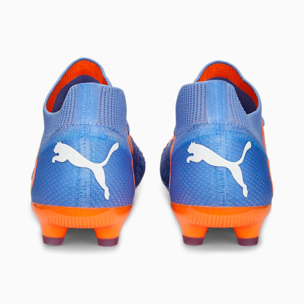 メンズ フューチャー アルティメット HG/AG サッカー スパイク, Blue Glimmer-PUMA White-Ultra Orange, extralarge-JPN