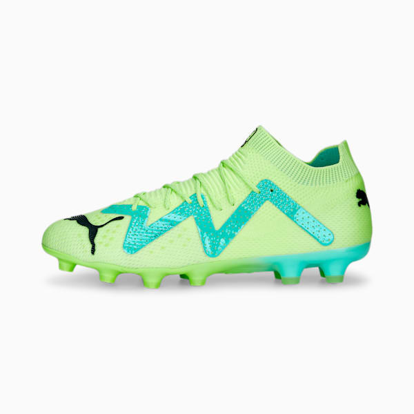 メンズ フューチャー アルティメット HG/AG サッカー スパイク, Fast Yellow-PUMA Black-Electric Peppermint