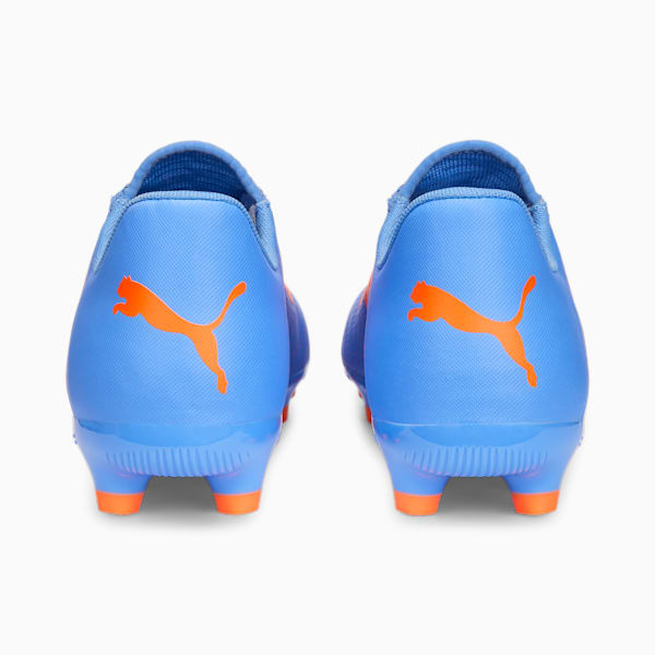 メンズ フューチャー プレイ HG/AG サッカー スパイク, Blue Glimmer-PUMA White-Ultra Orange, extralarge-JPN