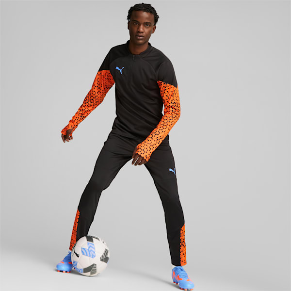 メンズ フューチャー プレイ HG/AG サッカー スパイク, Blue Glimmer-PUMA White-Ultra Orange, extralarge-JPN