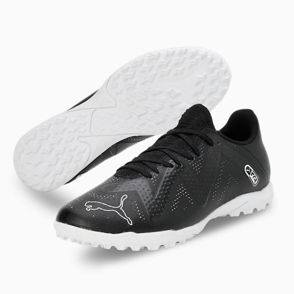 FUTURE Play TT Football Boots, PUMA Black-PUMA White, extralarge-IND