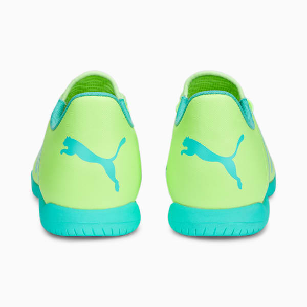 FUTURE PLAY Indoor Court Shoes, Fast Yellow-PUMA Black-Electric Peppermint, extralarge-IND