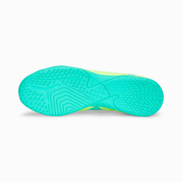 FUTURE PLAY Indoor Court Shoes, Fast Yellow-PUMA Black-Electric Peppermint, extralarge-IND