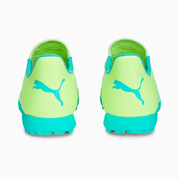 Tacos de futbol juveniles FUTURE Play TT, Fast Yellow-PUMA Black-Electric Peppermint, extralarge