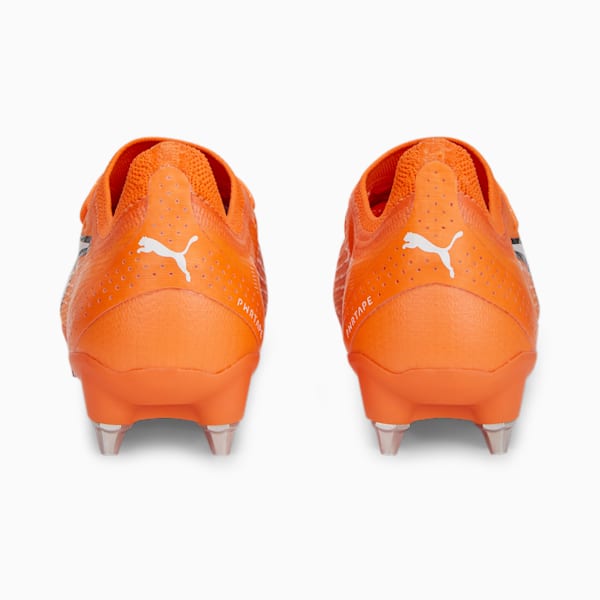 メンズ ウルトラ アルティメット MxSG サッカー スパイク, Ultra Orange-PUMA White-Blue Glimmer