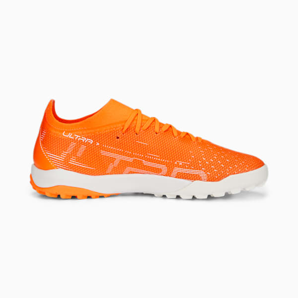 ULTRA MATCH Men's Turf Trainers, Ultra Orange-PUMA White-Blue Glimmer, extralarge-IND