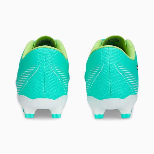 Tacos de futbol para hombre ULTRA Play FG/AG, Electric Peppermint-PUMA White-Fast Yellow, extralarge