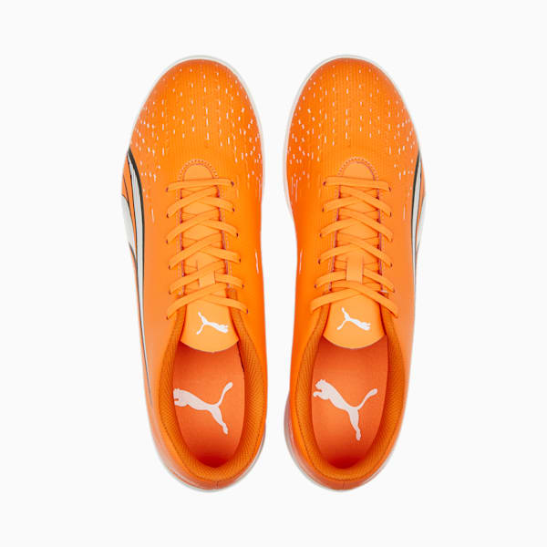 ULTRA PLAY Men's Turf Trainers, Ultra Orange-PUMA White-Blue Glimmer, extralarge-AUS