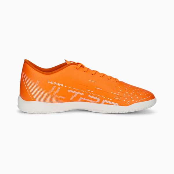 ULTRA PLAY Men's Indoor Sports Shoes, Ultra Orange-PUMA White-Blue Glimmer, extralarge-AUS