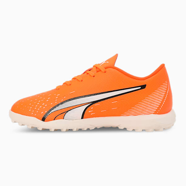 ULTRA PLAY Youth Turf Trainers, Ultra Orange-PUMA White-Blue Glimmer, extralarge-IND