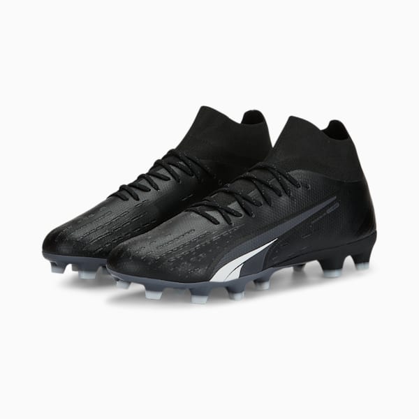 ULTRA PRO Men's Football Boots, PUMA Black-PUMA White, extralarge-IND
