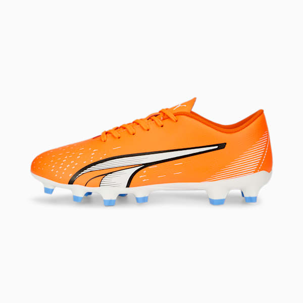 ULTRA Play FG/AG Football Boots Women, Ultra Orange-PUMA White-Blue Glimmer, extralarge-GBR
