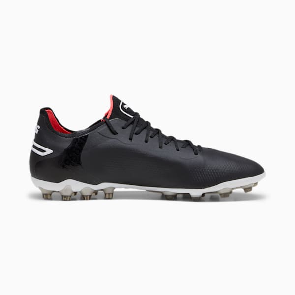 メンズ プーマ キング アルティメット MG サッカー スパイク, PUMA Black-PUMA White-Fire Orchid, extralarge-JPN