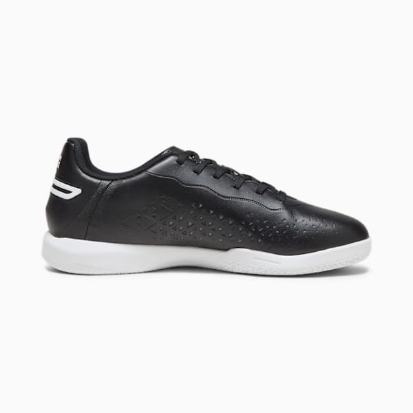 KING MATCH IT Youth Football Boots, PUMA Black-PUMA White, extralarge-GBR