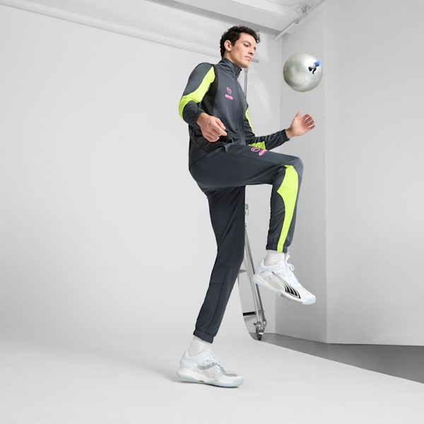 Accelerate NITRO™ SQD Court Shoes, PUMA White-PUMA Black-Concrete Gray, extralarge