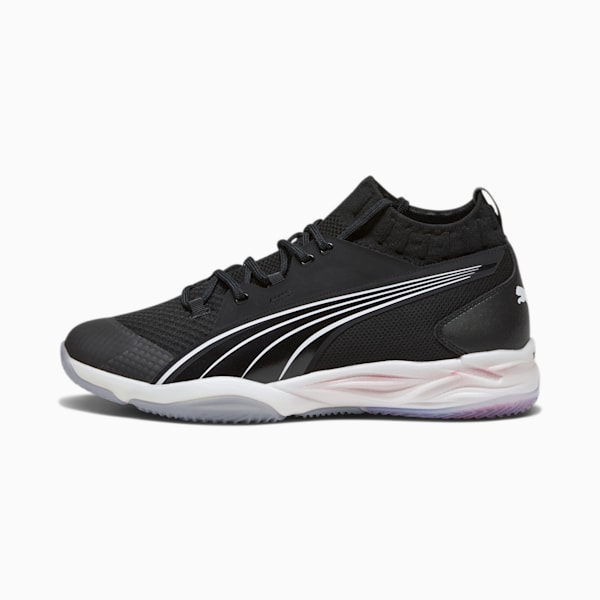 Eliminate NITRO SQD Handball Shoes, PUMA Black-PUMA White-For All Time Red-Gum, extralarge-GBR