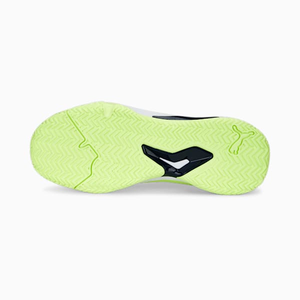 Solarsmash RCT Unisex Indoor Sports Shoes, Fast Yellow-PUMA Navy-PUMA White, extralarge-IND