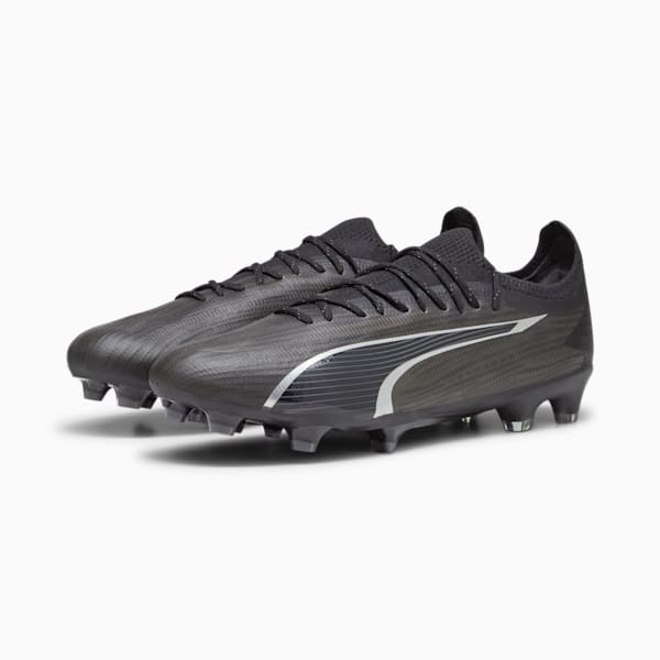 ULTRA ULTIMATE Firm Ground/Artificial Ground Men's Soccer Cleats, PUMA Black-Asphalt, extralarge