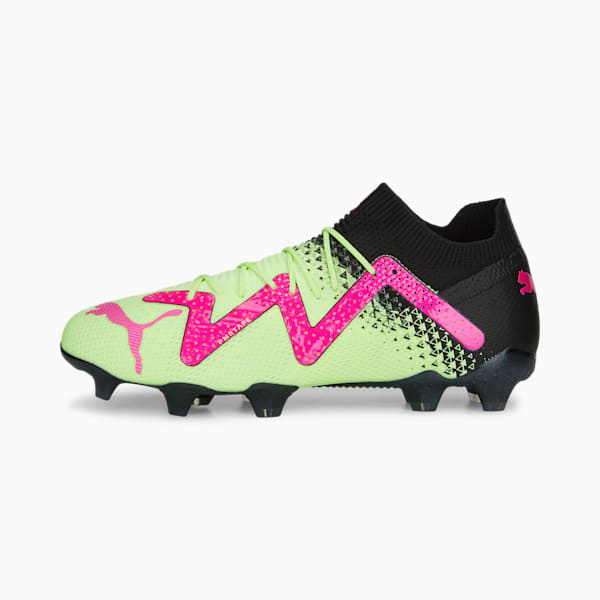 FUTURE ULTIMATE Tricks FG/AG Football Boots, PUMA Black-Ravish-Fast Yellow, extralarge-GBR