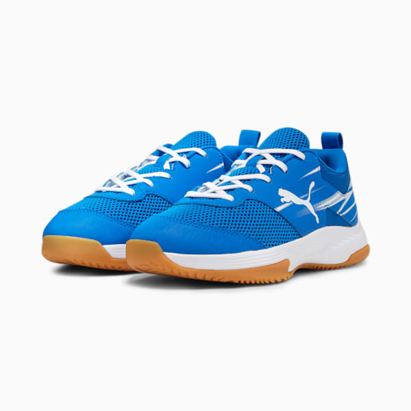 Varion II Kid's Indoor Sports Shoes, PUMA Team Royal-PUMA White-Gum, extralarge-IND