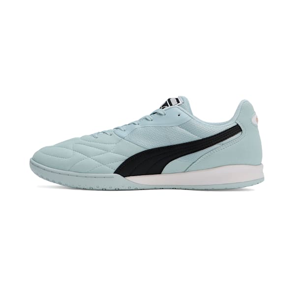 メンズ プーマ キング トップ IT サッカー トレーニングシューズ, Frosted Dew-PUMA Black-Frosted Dew, extralarge-JPN