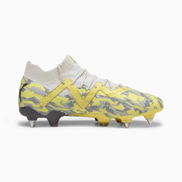 FUTURE ULTIMATE MxSG Men's Football Boots, Sedate Gray-Asphalt-Yellow Blaze, extralarge-GBR