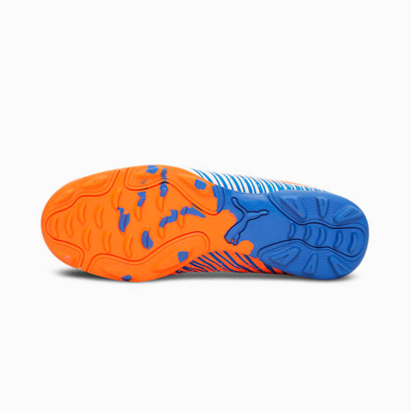 EvoSpeed V2 Cricket Youth Shoes, Neon Citrus-Bluemazing-PUMA White, extralarge-IND